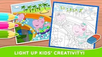 Game screenshot カバ: 子供のための塗り絵 apk download