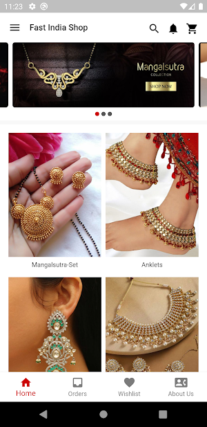 Fast India Shop - Imitation Jewelry Reselling App screenshot 0