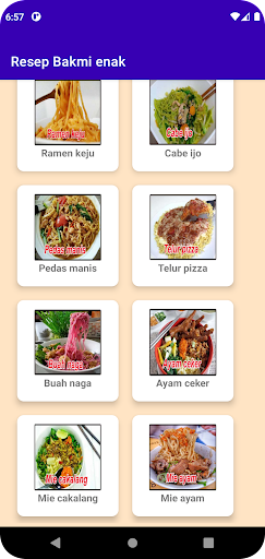 Resep Bakmi enak Screen 2