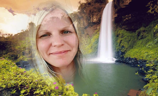 Android application Water Fall Frames screenshort