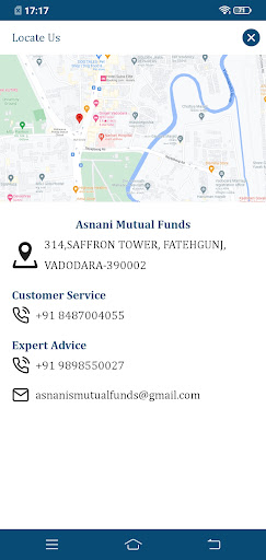 Asnani Mutual Funds Screen 2