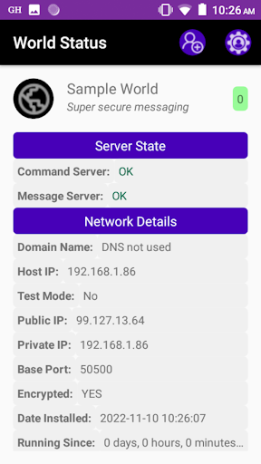 Galixsys Hub Screen 2