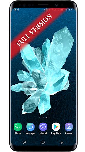 Velvet Crystals 3D Live Wallpa