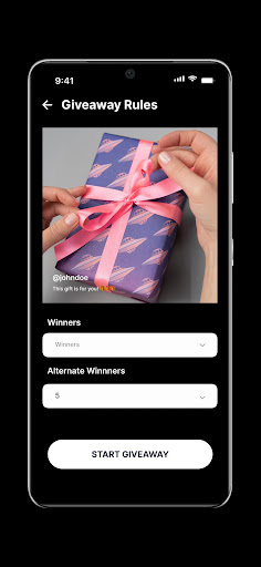 Giveaway for Instagram - Pufo Screen 2