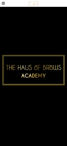 Android application The Haus Of Brows Academy screenshort
