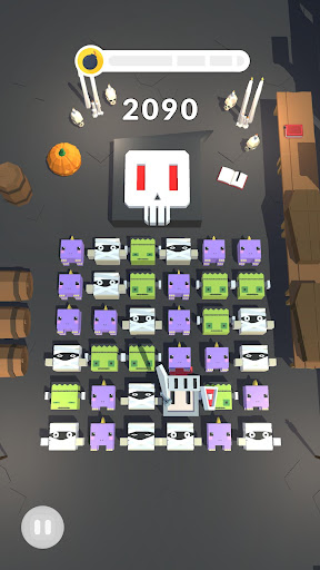 Android application CubeHelsing Monster Hunters screenshort