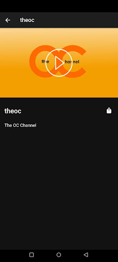 The OC Channel Screen 2