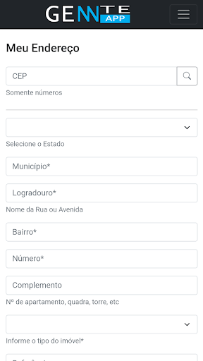 Android application Gennte - Profissionais screenshort