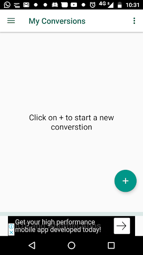 Android application PDF to Kindle/ePub converter screenshort