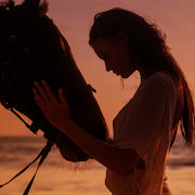 Fantasy journey - horseback riding on the beach