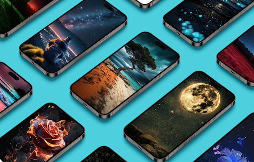 Android application Dark Wallpapers screenshort