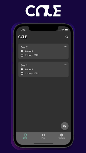 Android application Cave 09 - Survey & Mapping screenshort