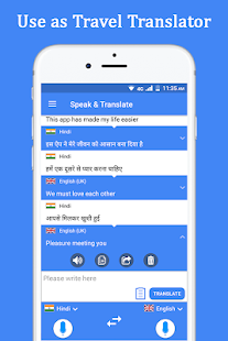 Speak and Translate Voice Translator Interpreter