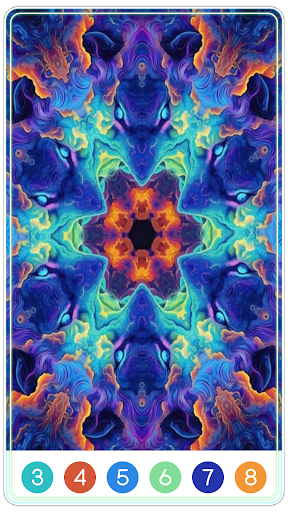 Pattern Art Color by Number screenshot