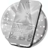 Silver Keyboard Theme (Free) icon