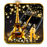 Romantic Golden Paris Theme icon