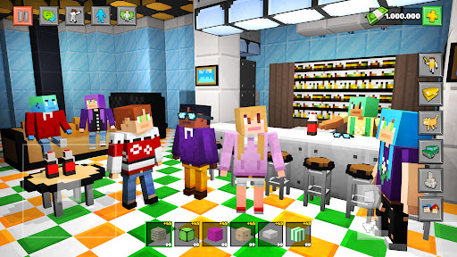 Android application Block City 3D: Simulator Game screenshort