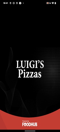 Android application Luigi's pizzas screenshort