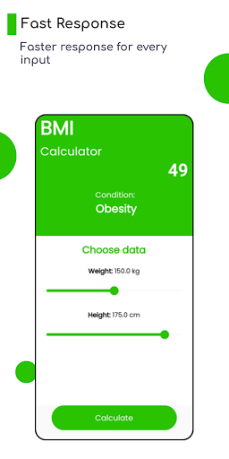 BMI Calculator Screen 3