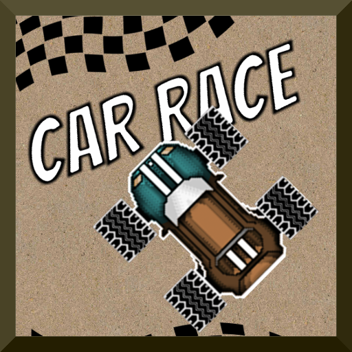 Car Race Turbo Speed On Desert  Icon