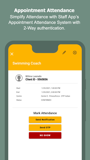 Fitnessforce for Business Screen 2
