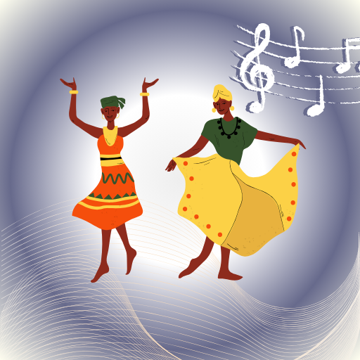 African ringtone. logo