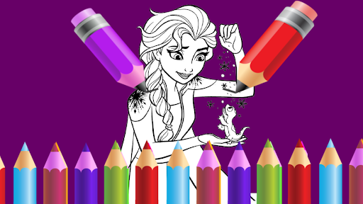 Ice Princess Coloring