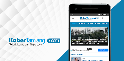 Android application KABAR TAMIANG | Berita Terkini screenshort