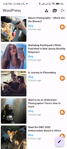 WordPress Blogger Manager Screenshot 4 - AppWisp.com