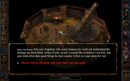 Скриншот улучшенного издания Baldur's Gate