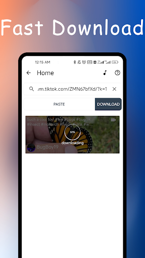 Android application TikSaver : Watermark Remover screenshort