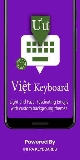 Android application Vietnamese Keyboard by Infra screenshort