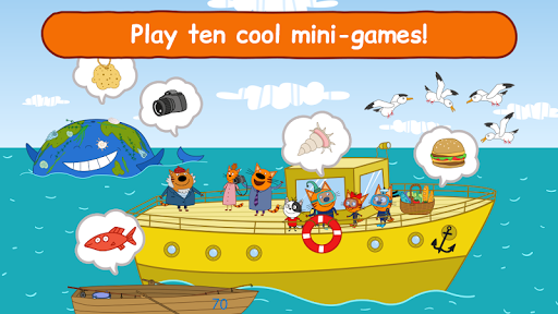 Kid-E-Cats Sea Adventure! Kitty Cat Games for Kids screenshots 4