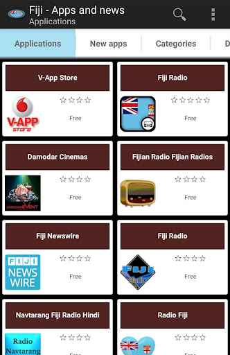 Android application Fijian apps screenshort