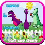 Cute Dinosaur Games: Free icon