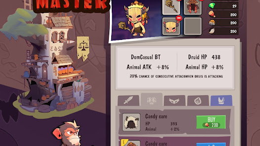 Beast Master Mod APK 1.21 (Unlimited money)(Free purchase) Gallery 10