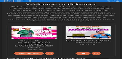 Android application TICKETNET UG screenshort