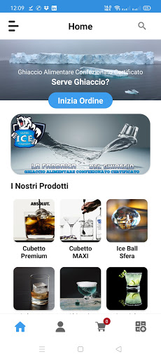 Android application Salento Ice Company PRO screenshort
