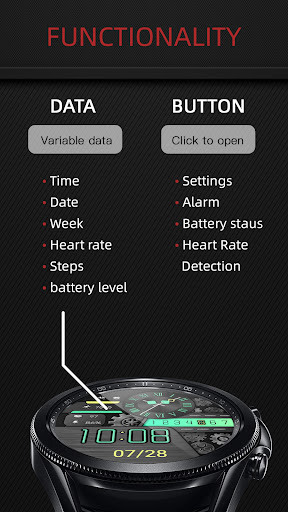 Textual Youth for Wear OS Screen 2