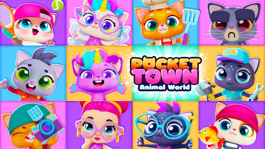 Pocket Town - Animal World  screenshots 1