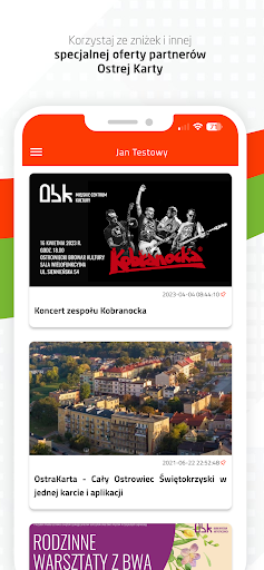 OstraKarta Screen 2