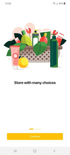 Android application Matthews Liquor screenshort