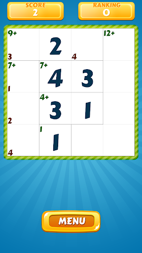 Mathdoku Screen 2