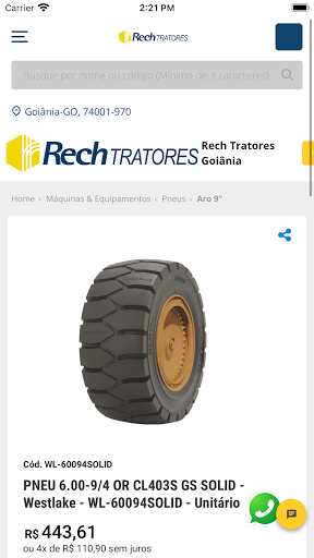 Rech Tratores Screen 3