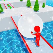 Snow Ice Race Ball  for PC Windows and Mac