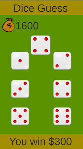Dice Guess 0.1 APK + Мод (Unlimited money) за Android