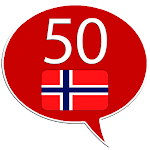 Cover Image of Télécharger Apprendre le norvégien - 50 langues  APK
