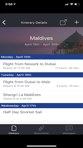 Android application Avenue Two Travel screenshort