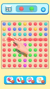 ドット パズライン - Color Dots Match