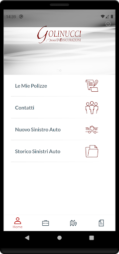 Android application Golinucci Broker Assicurazioni screenshort